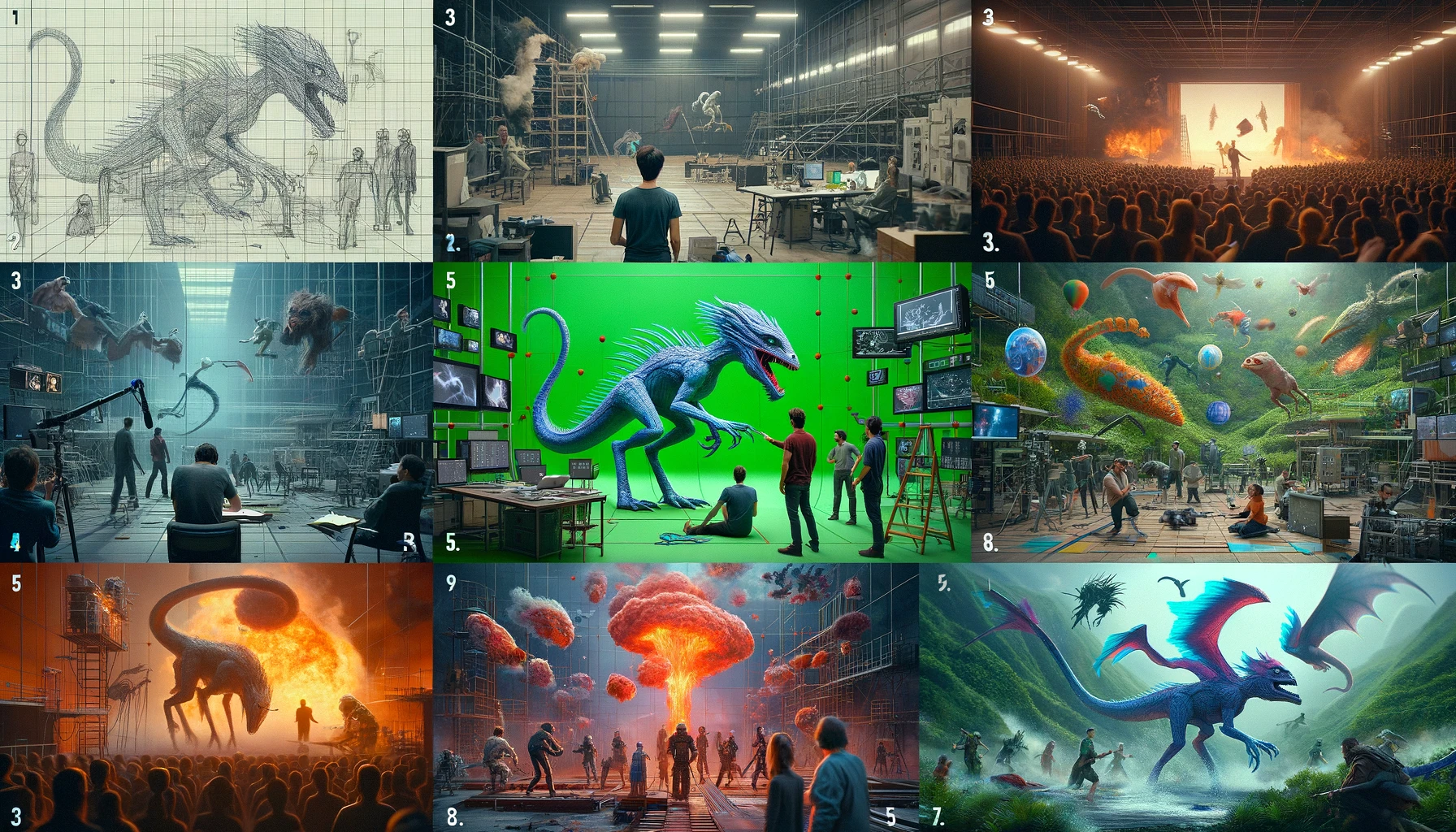 VFX Requirements for High Budget Film