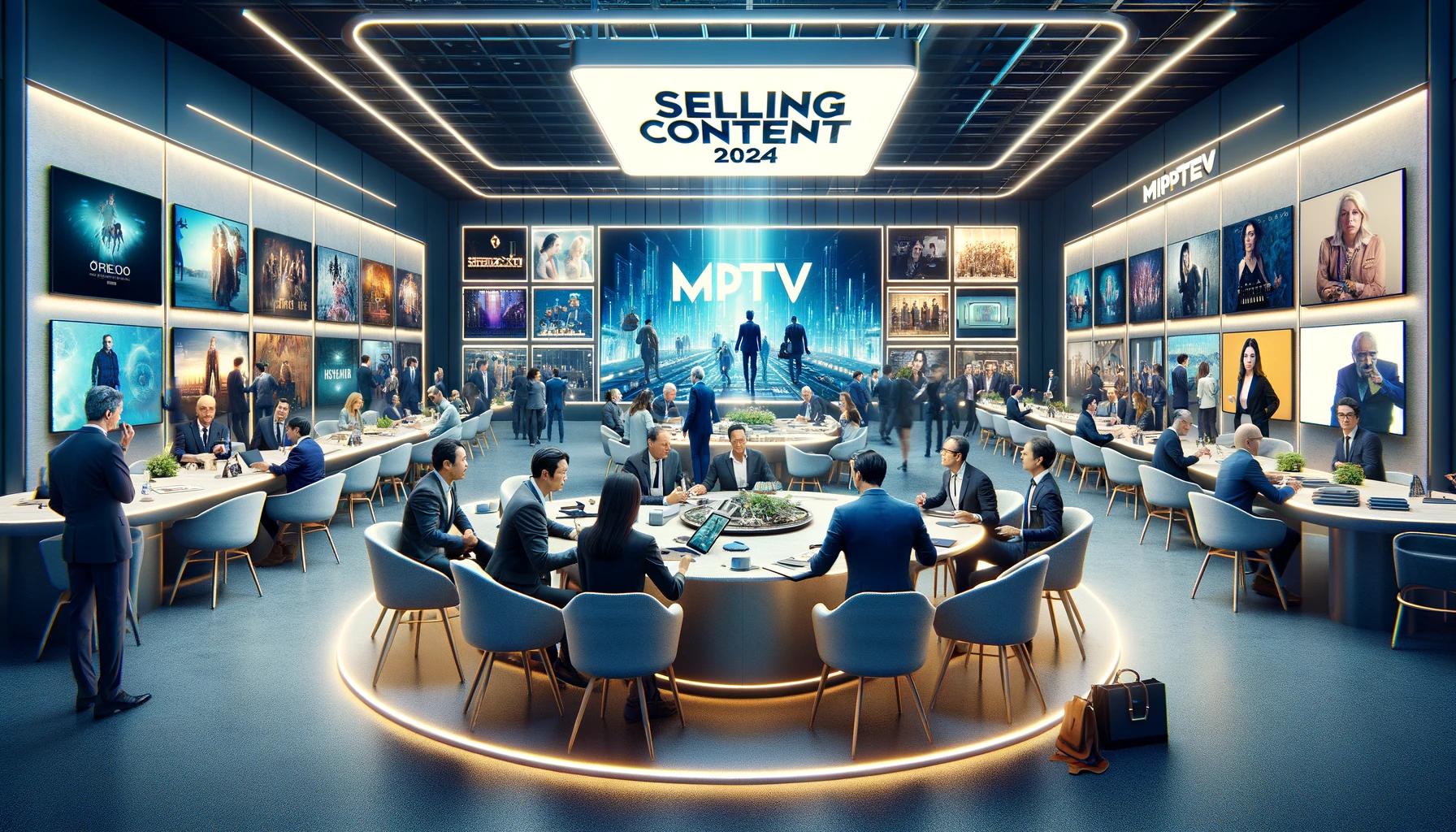 Selling content at MIPTV 2024