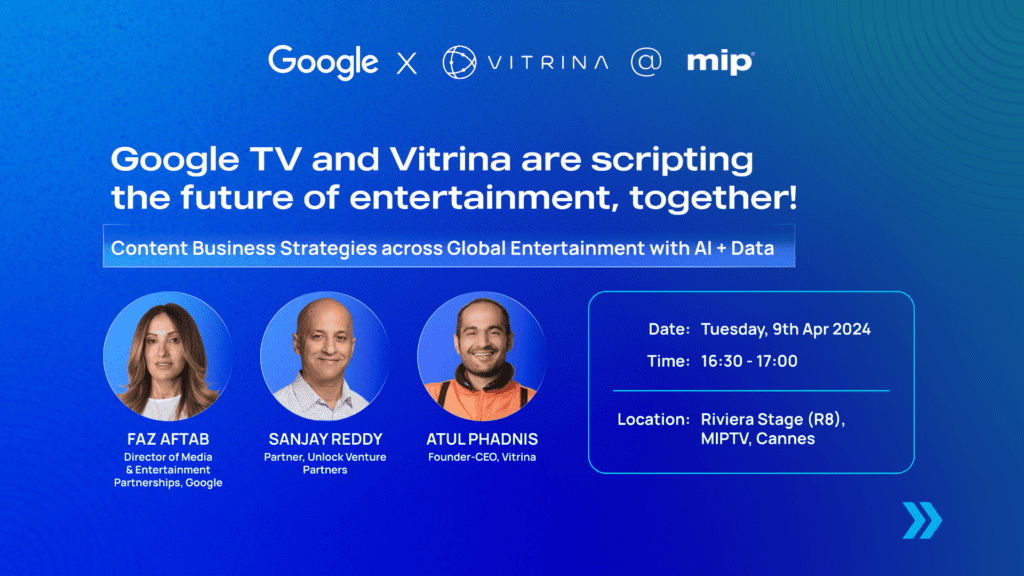 Industry Leaders Convene for Visionary Panel on AI and Global Business Strategies at MIPTV in Cannes 2 Google x Vitrina Panel Discussion