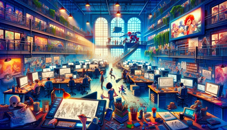 Production house animation, animation production houses