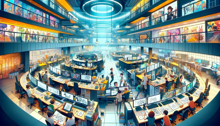 Production house animation, animation production houses