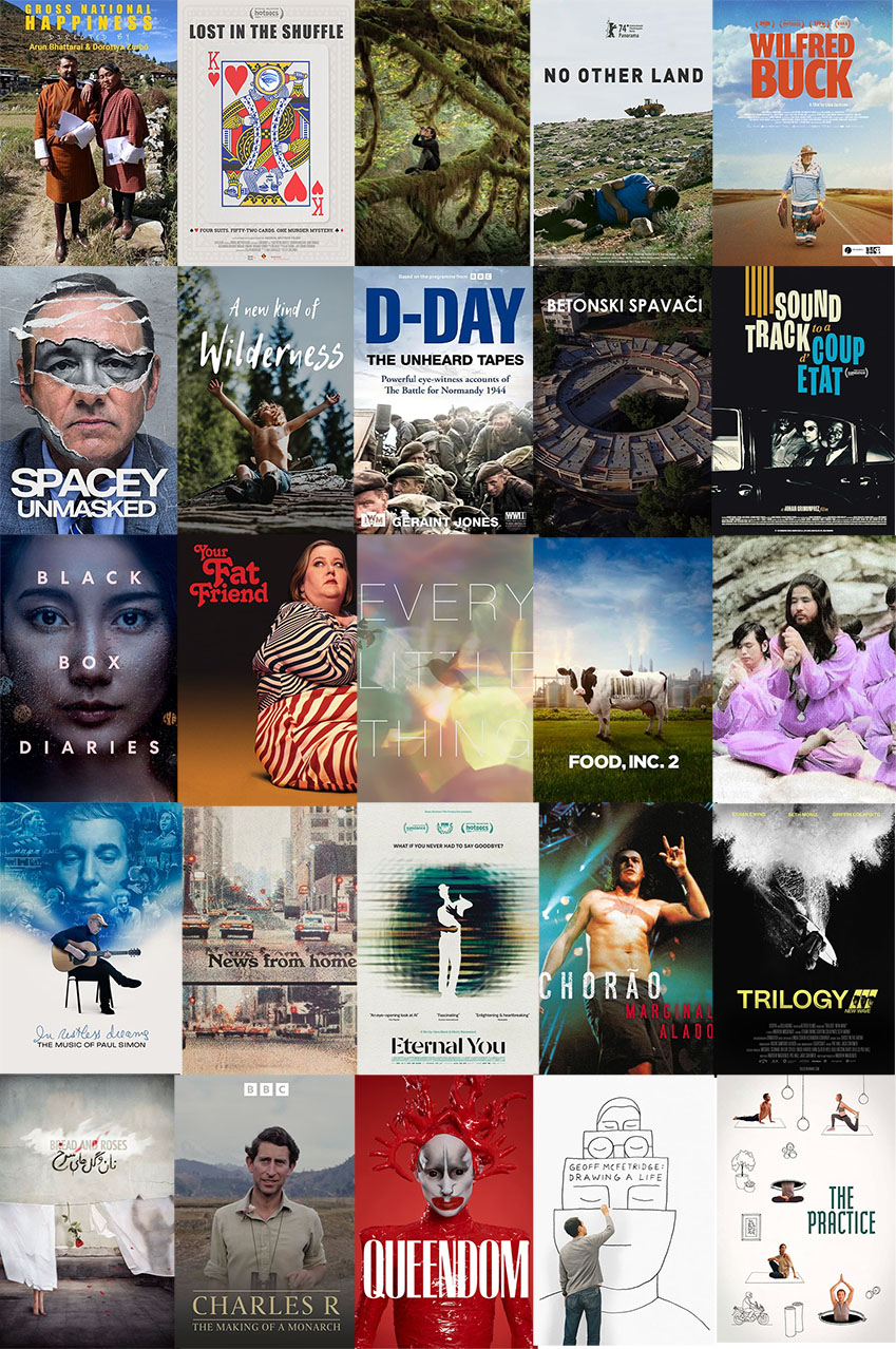 Documentaries released in 2024