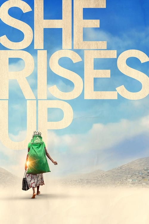 She rises up