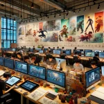 2D animation studios