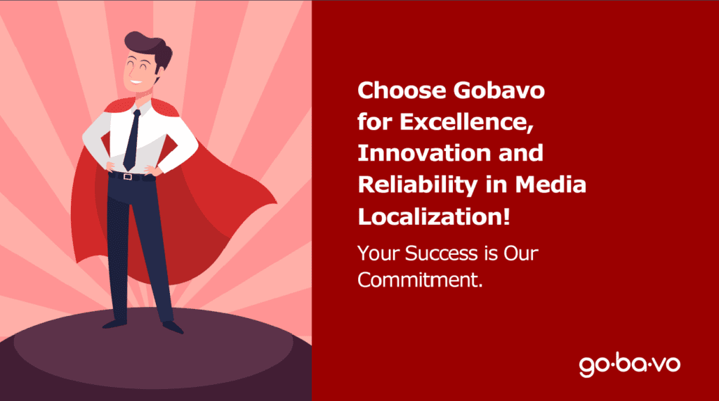 Gobavo Localisation Dubbing Services