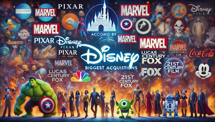 Disney's Biggest Acquisitions