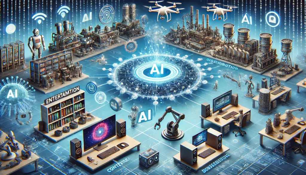 AI Reshaping the Entertainment Supply Chain