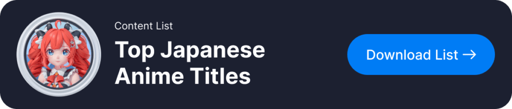 Top Japanese Anime Titles