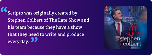 Scriptwriting 2.0: How Scripto is Shaping the Media Industry 5 scripted