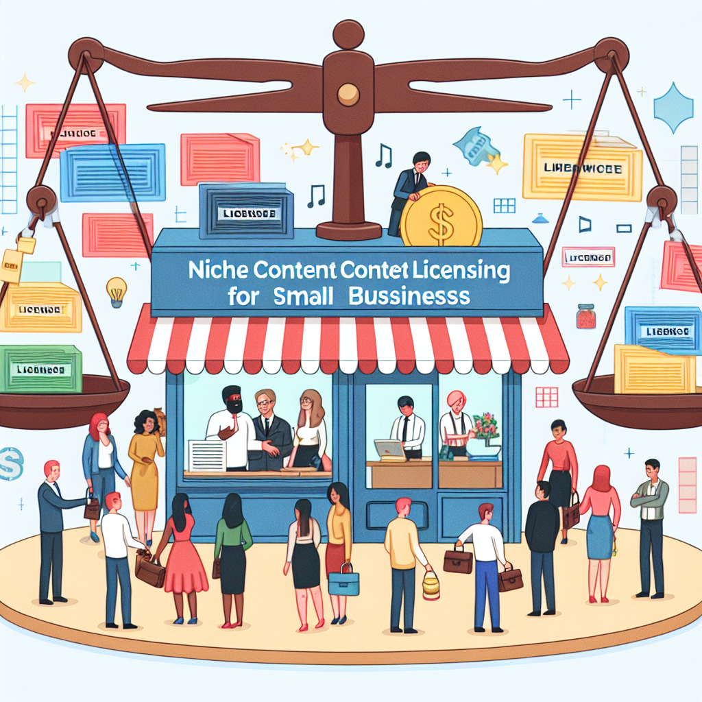 The Benefits of Niche Content Licensing for Small Businesses