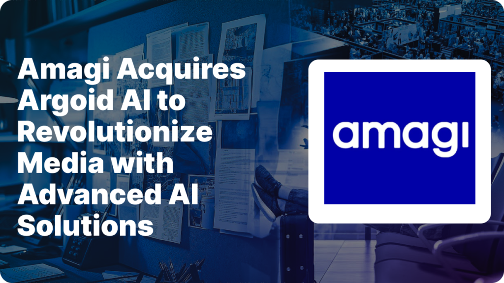 Amagi, Argoid AI, media and entertainment industry, AI-driven innovation, OTT platforms, fast tech